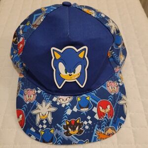 Sega Sonic the Hedgehog Baseball Hat Tails Knuckles Amy Rose Shadow Blaze Silver